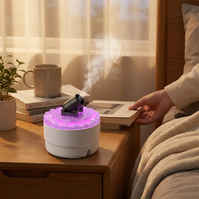 Aromatherapy Essential Oil Diffuser with 7-Colour Night Light