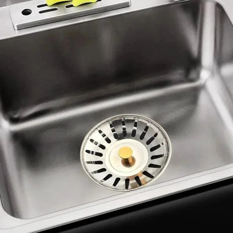 2-Pack Kitchen Sink Strainer Stoppers, Drain Filter for Sink & Floor