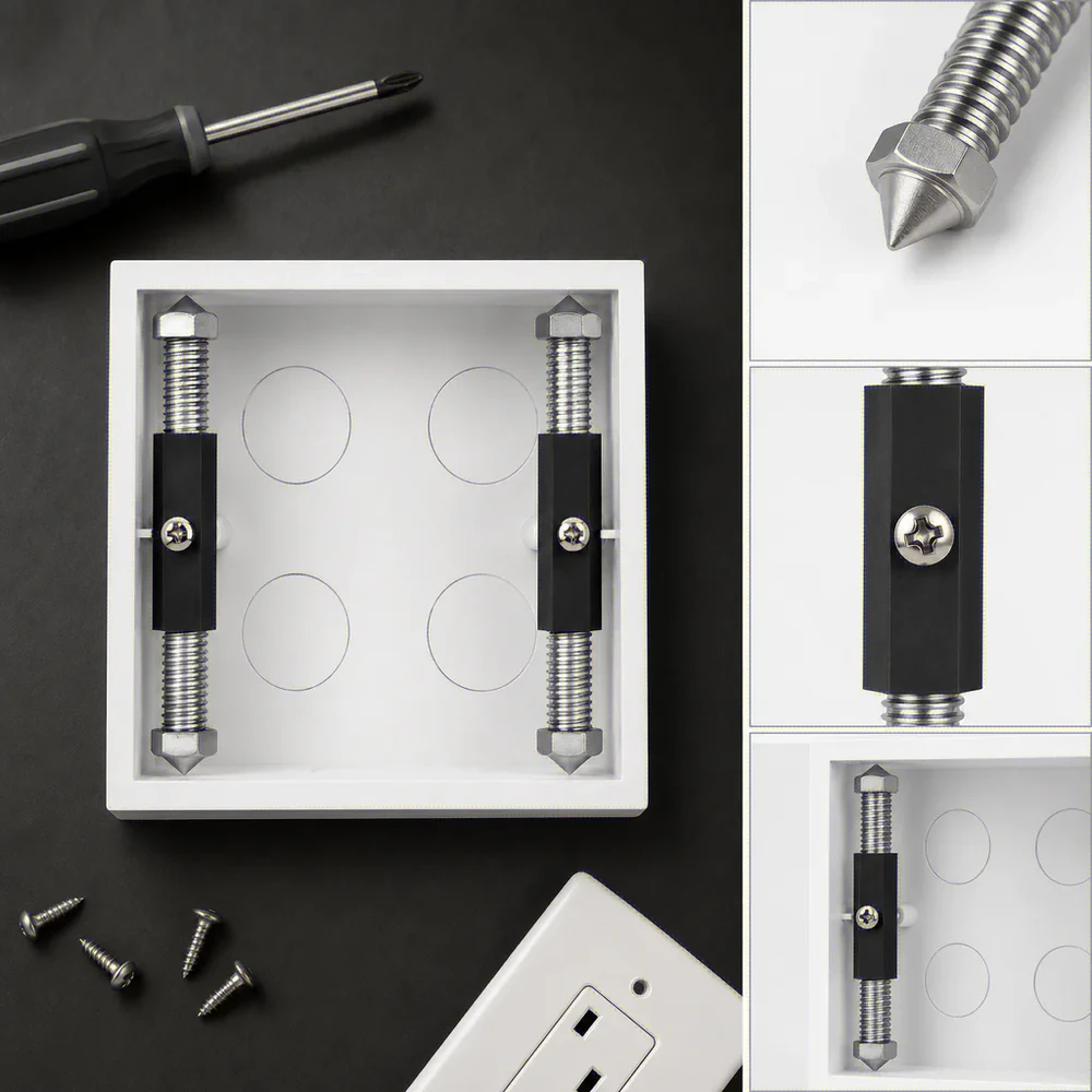 Adjustable Wall Switch & Socket Box Repair Bracket, Electrical Tool