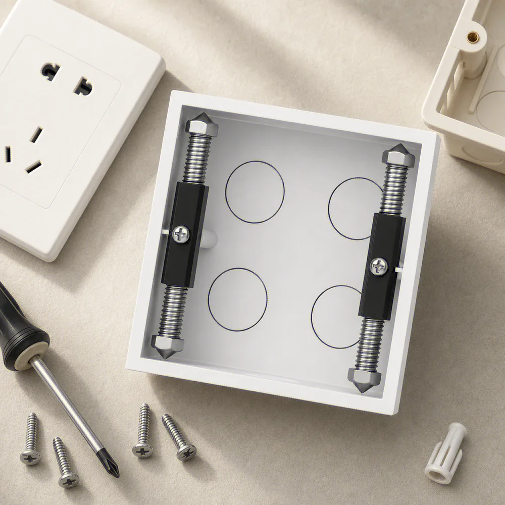Adjustable Wall Switch & Socket Box Repair Bracket, Electrical Tool