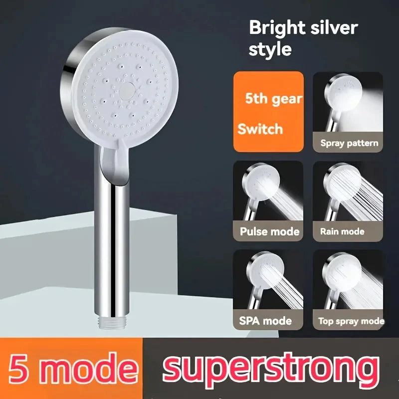Adjustable High Pressure Sunflower Shower Head - Rainfall Faucet