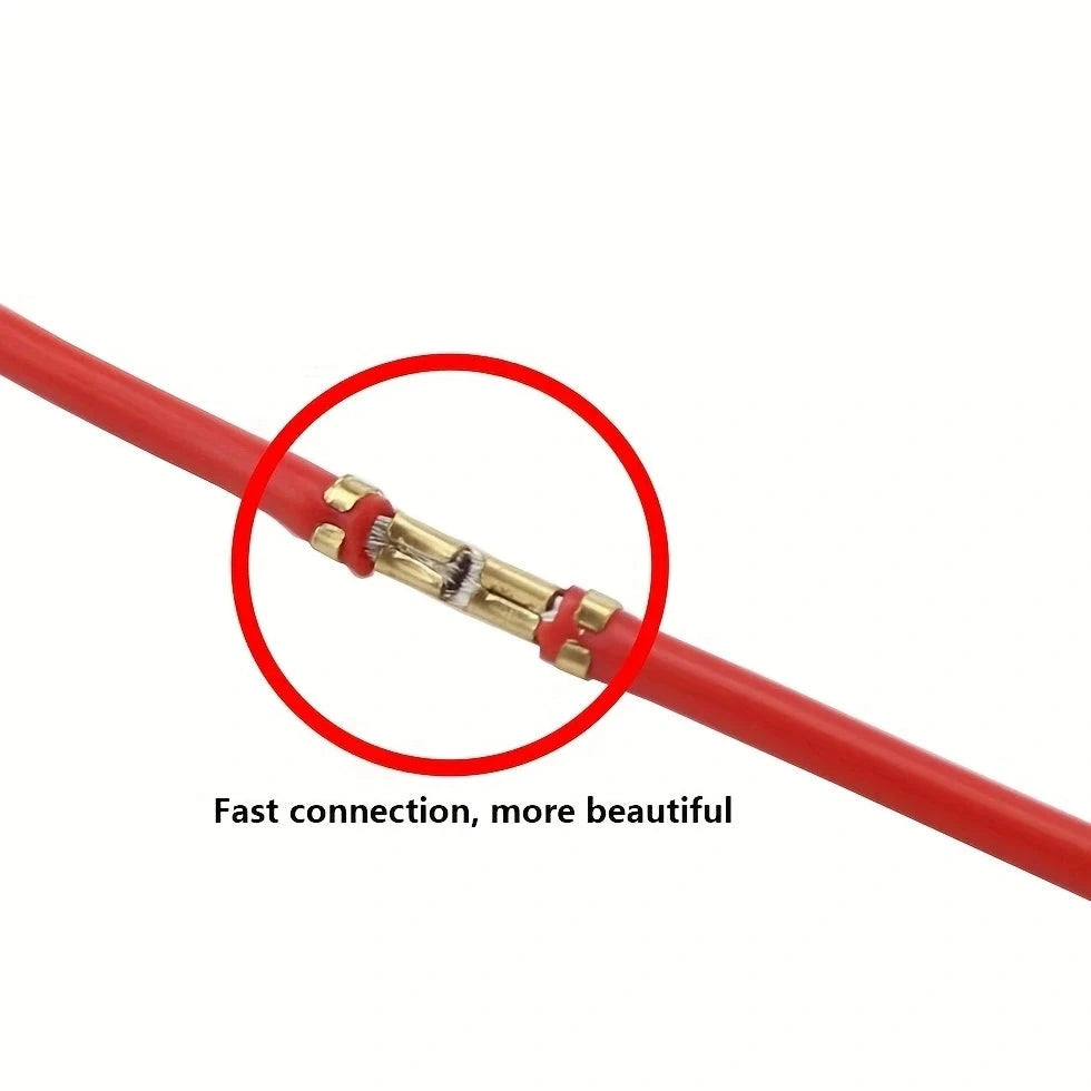 50Pcs Quick Connect Docking Terminal Wire Connectors