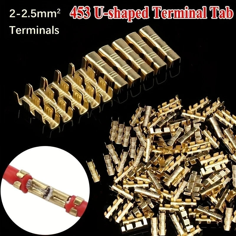 50Pcs Quick Connect Docking Terminal Wire Connectors