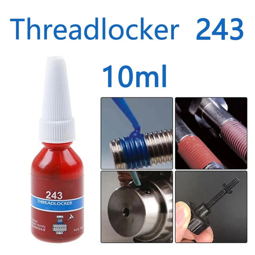 10ml Blue Medium-Strength Threadlocker for M6-M20 Threads