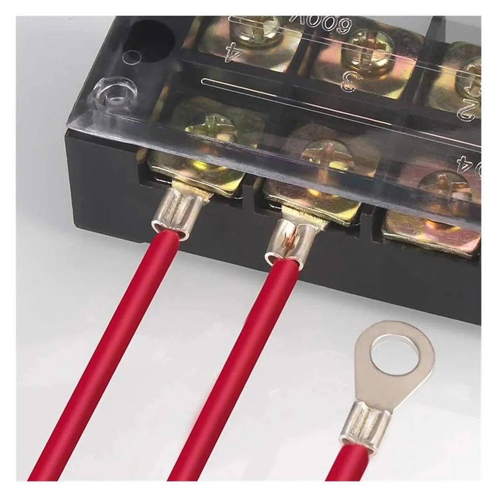Brass Terminal Assortment Kit - Crimp Spade, Ring & U-Type Connectors