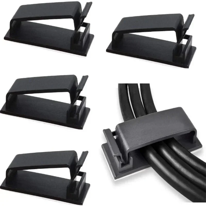 Cable Fixing Clips - Wire Sorting Buckle Organizer for Desk &amp; Chassis