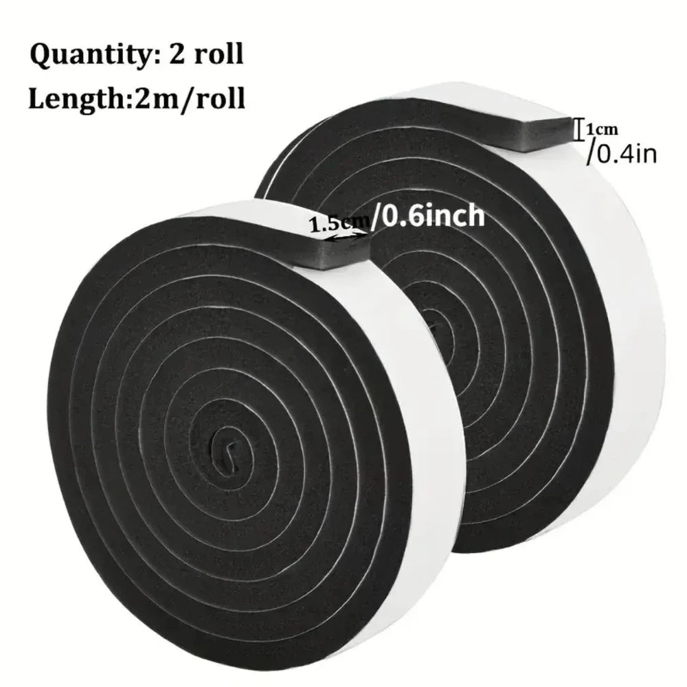 4m Self-Adhesive Foam Window Seal Strip - Draft & Noise Blocker