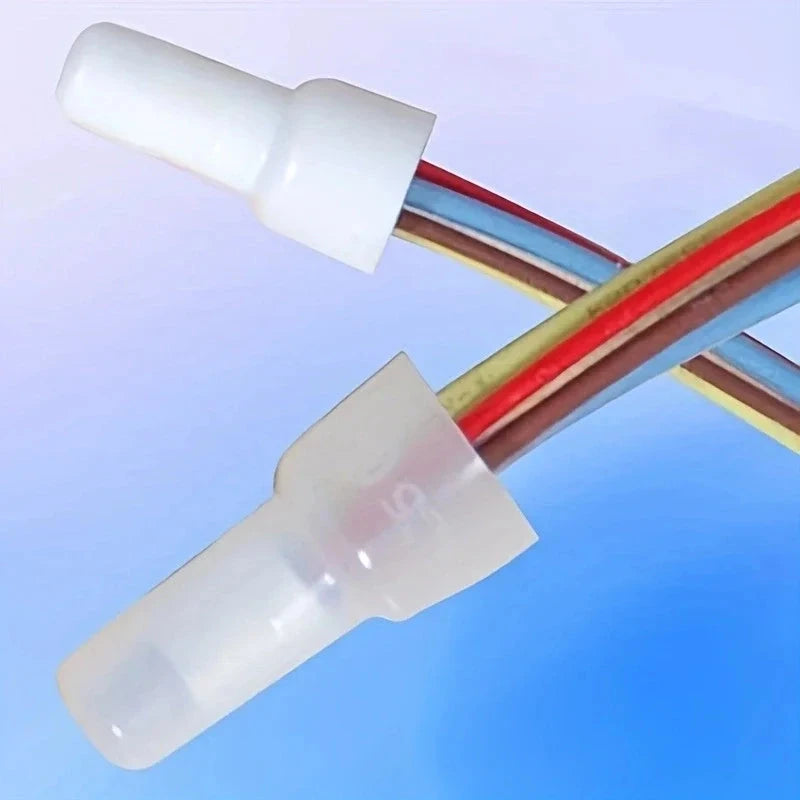 120-Piece Closed End Crimp Caps - Insulated Wire Connector Terminals