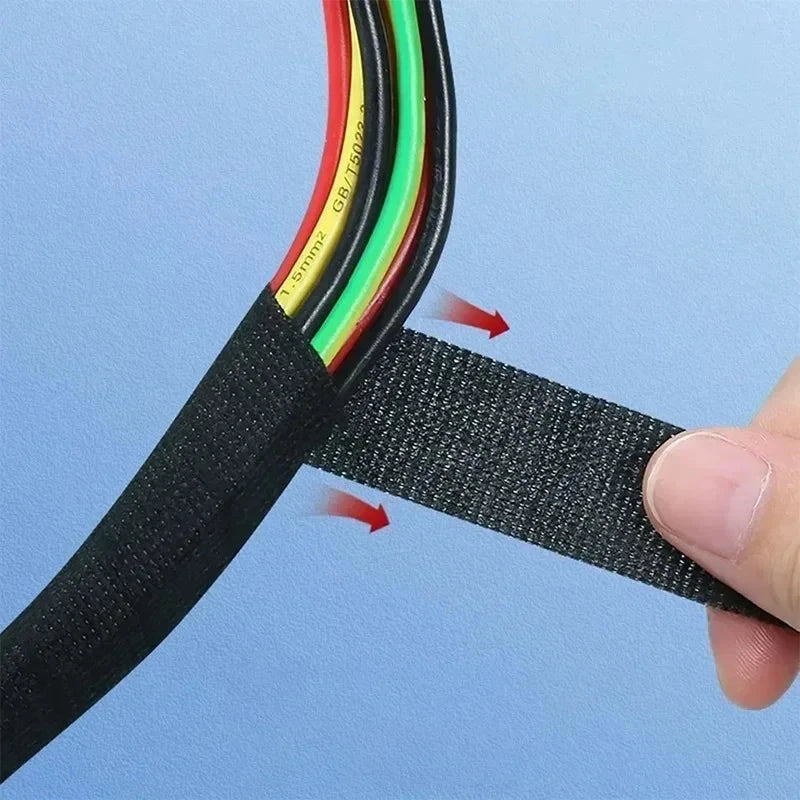 Black Fabric Electrical Tape – Heat & Water Resistant Automotive Cloth Tape