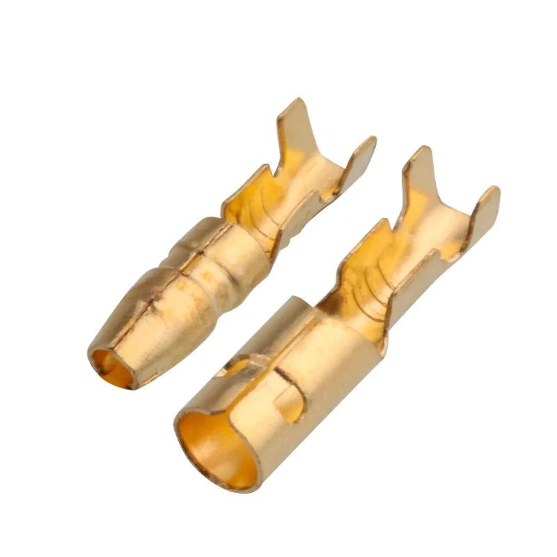 4mm Bullet Crimp Terminal Kit – Male & Female Wire Connectors with Case