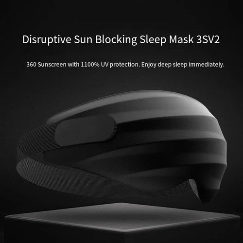 3D Contoured Sleep Mask - Blackout Eye Mask for Travel & Home
