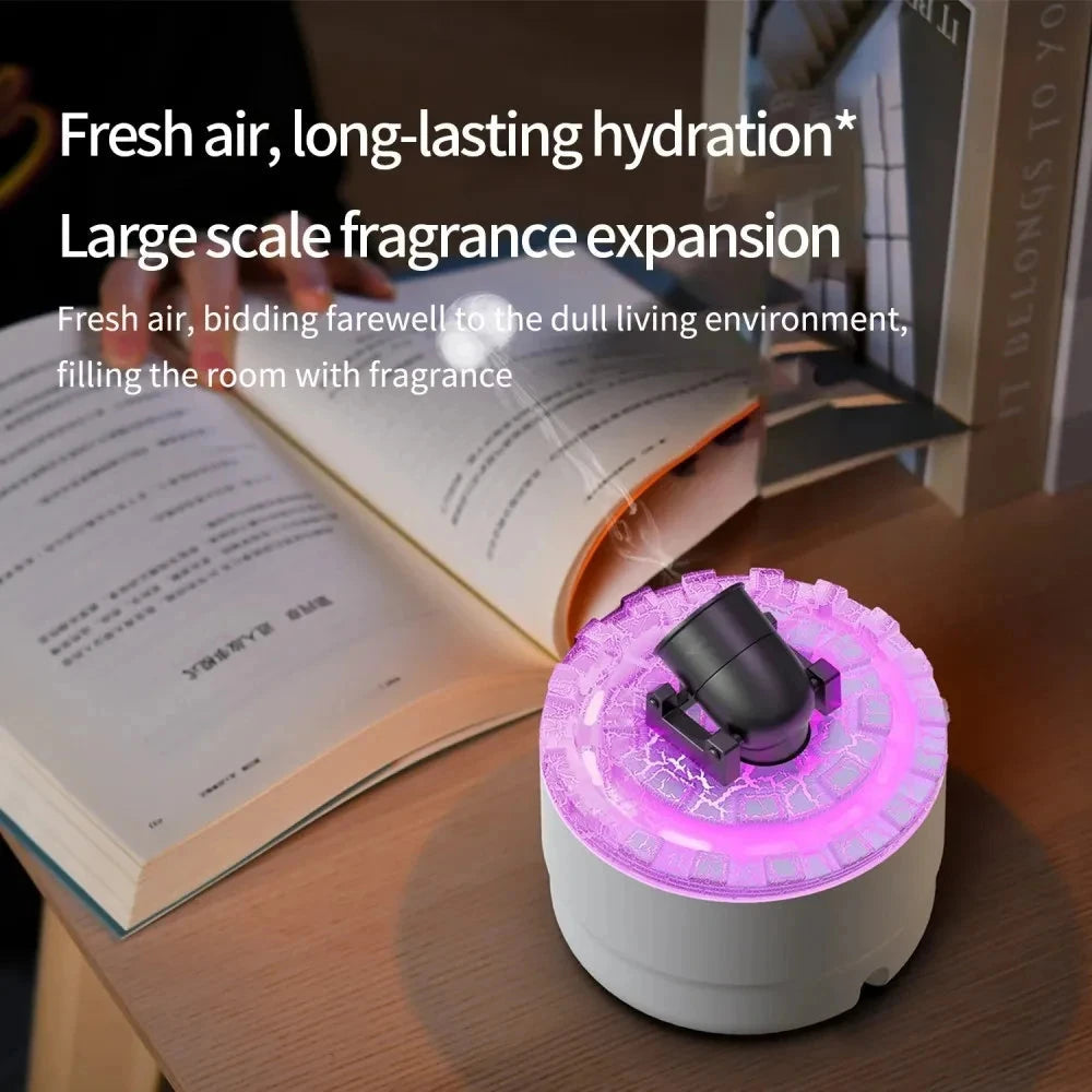 Aromatherapy Essential Oil Diffuser with 7-Colour Night Light