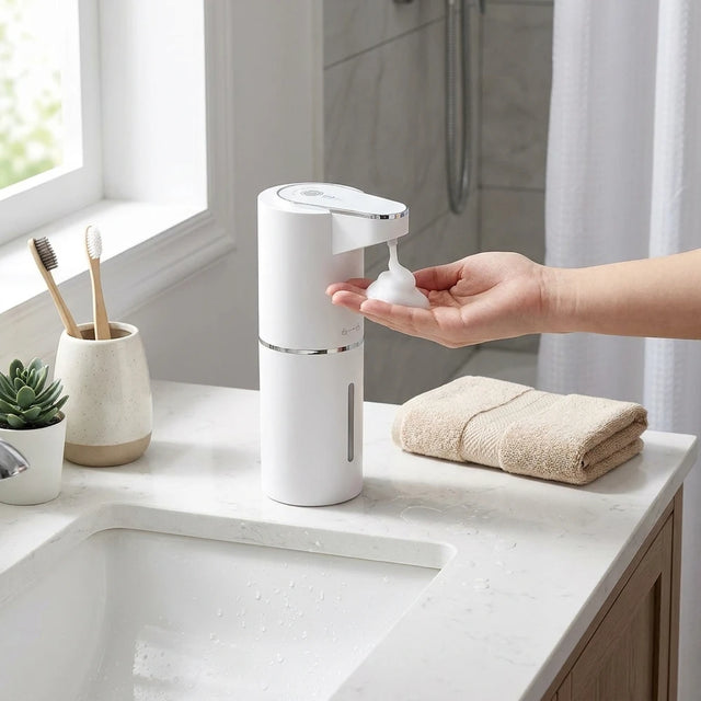 Automatic Sensor Soap Dispenser - Wall Mounted, Rechargeable