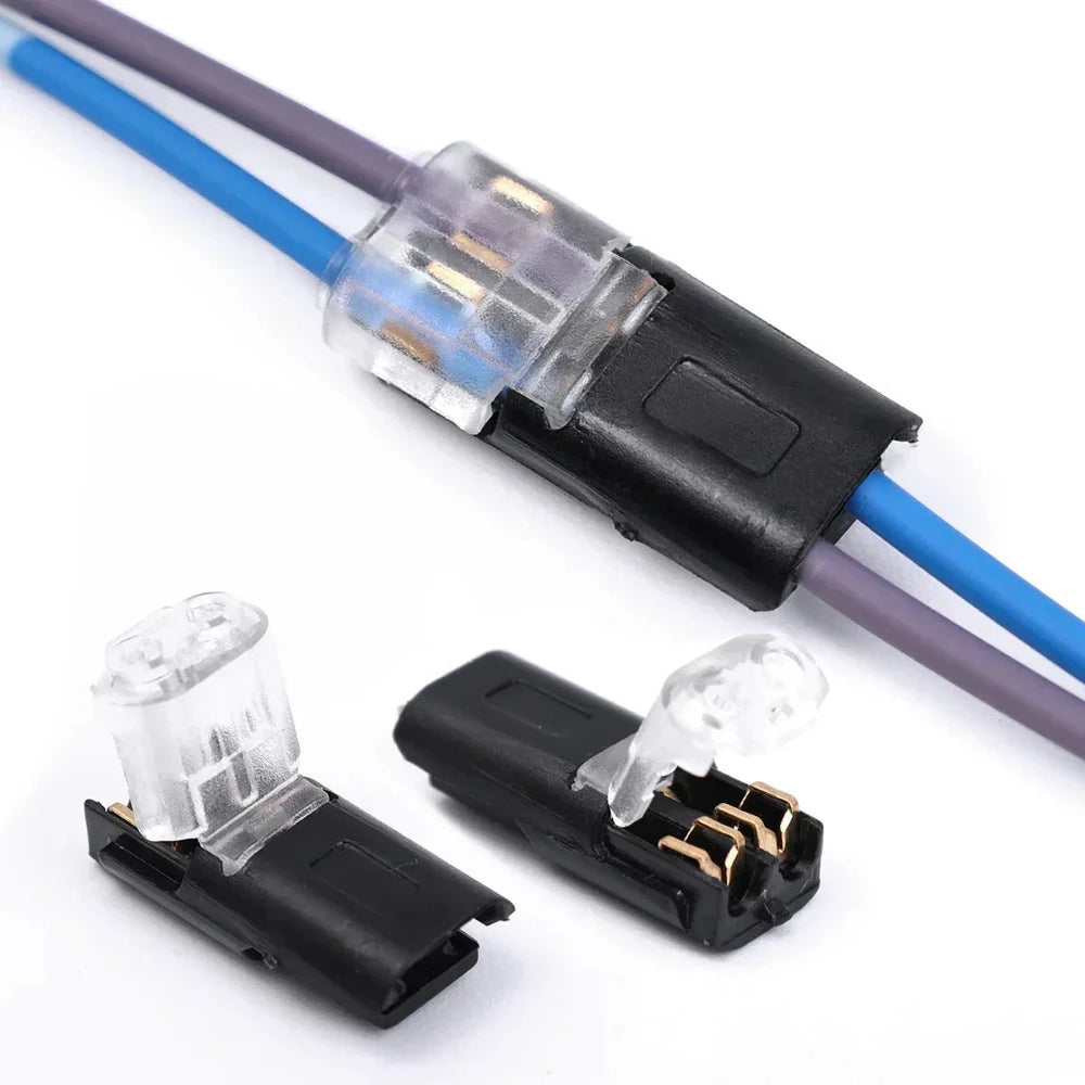 2-Pin Waterproof Electrical Connectors for Automotive Wiring