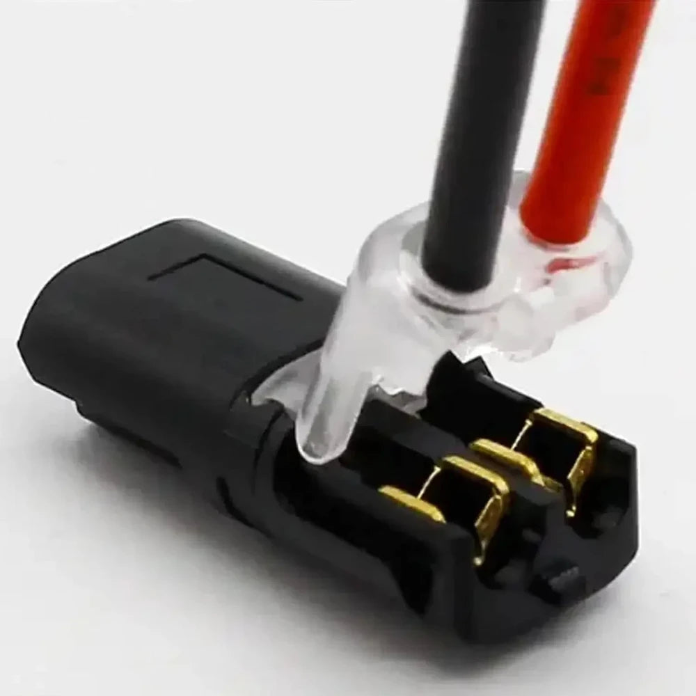 2-Pin Waterproof Electrical Connectors for Automotive Wiring