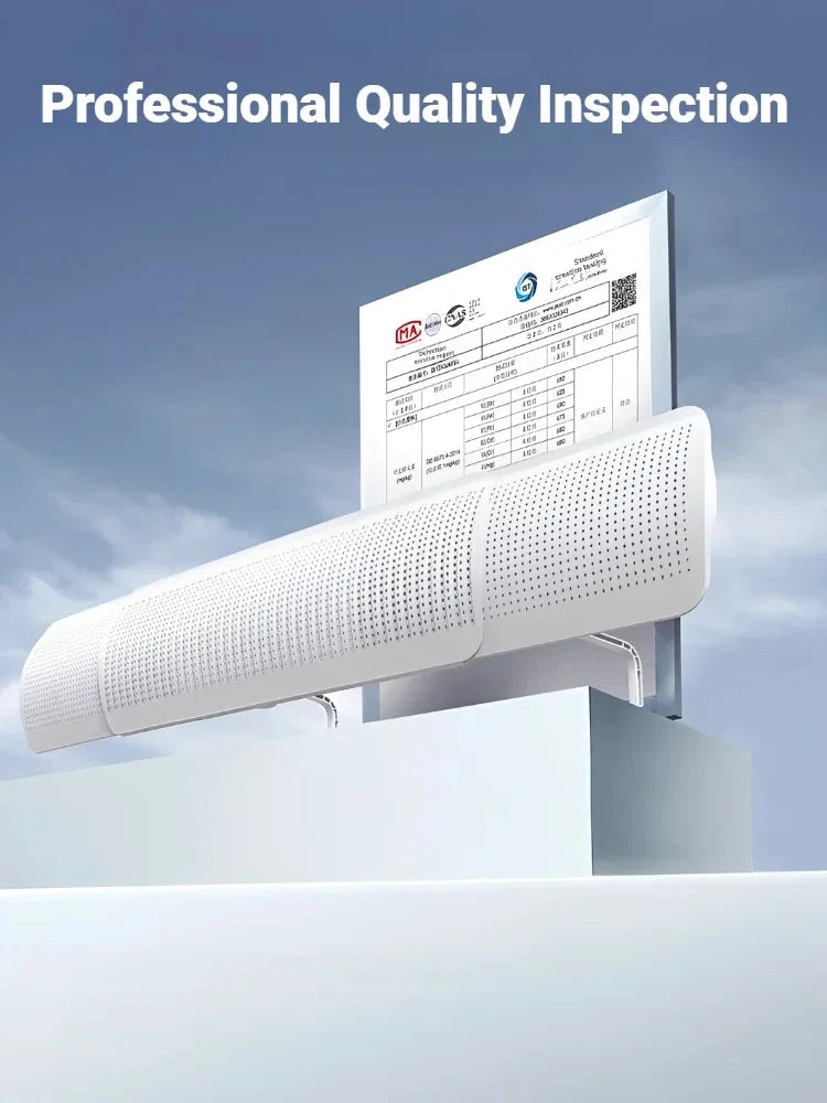 Adjustable Punch-Free Air Conditioner Wind Deflector & Airflow Guide