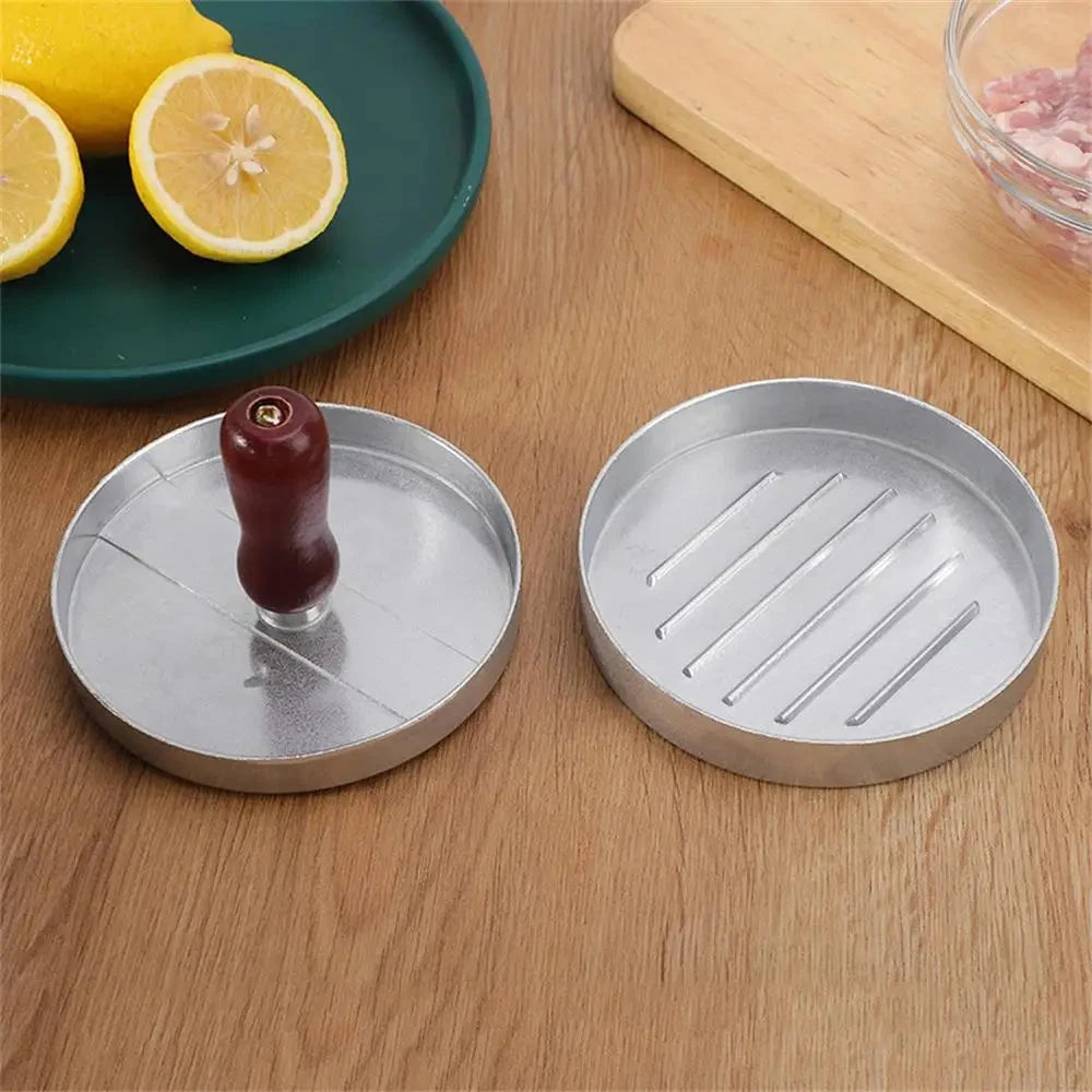 Aluminum Burger Patty Press - Home Hamburger Maker Mold