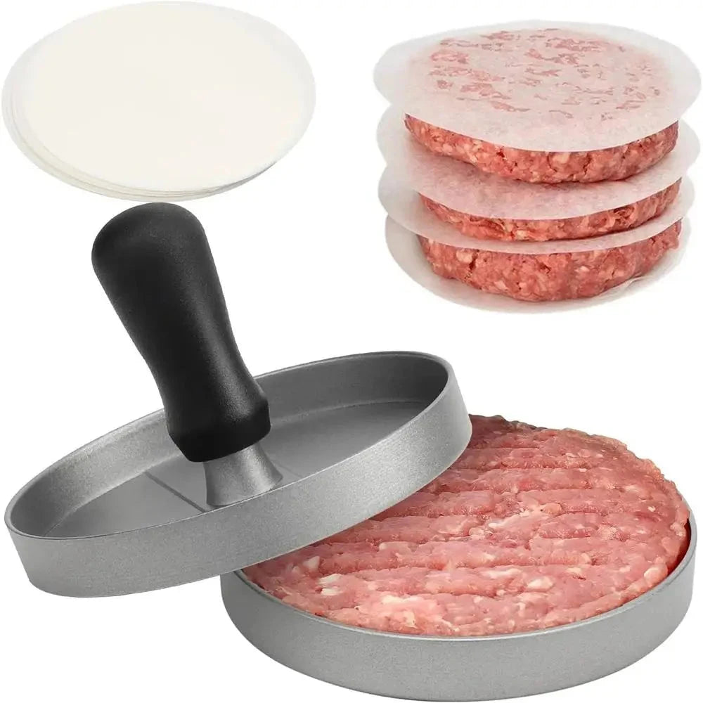 Aluminum Burger Patty Press - Home Hamburger Maker Mold