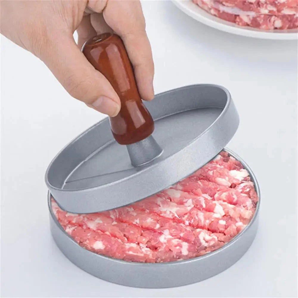 Aluminum Burger Patty Press - Home Hamburger Maker Mold