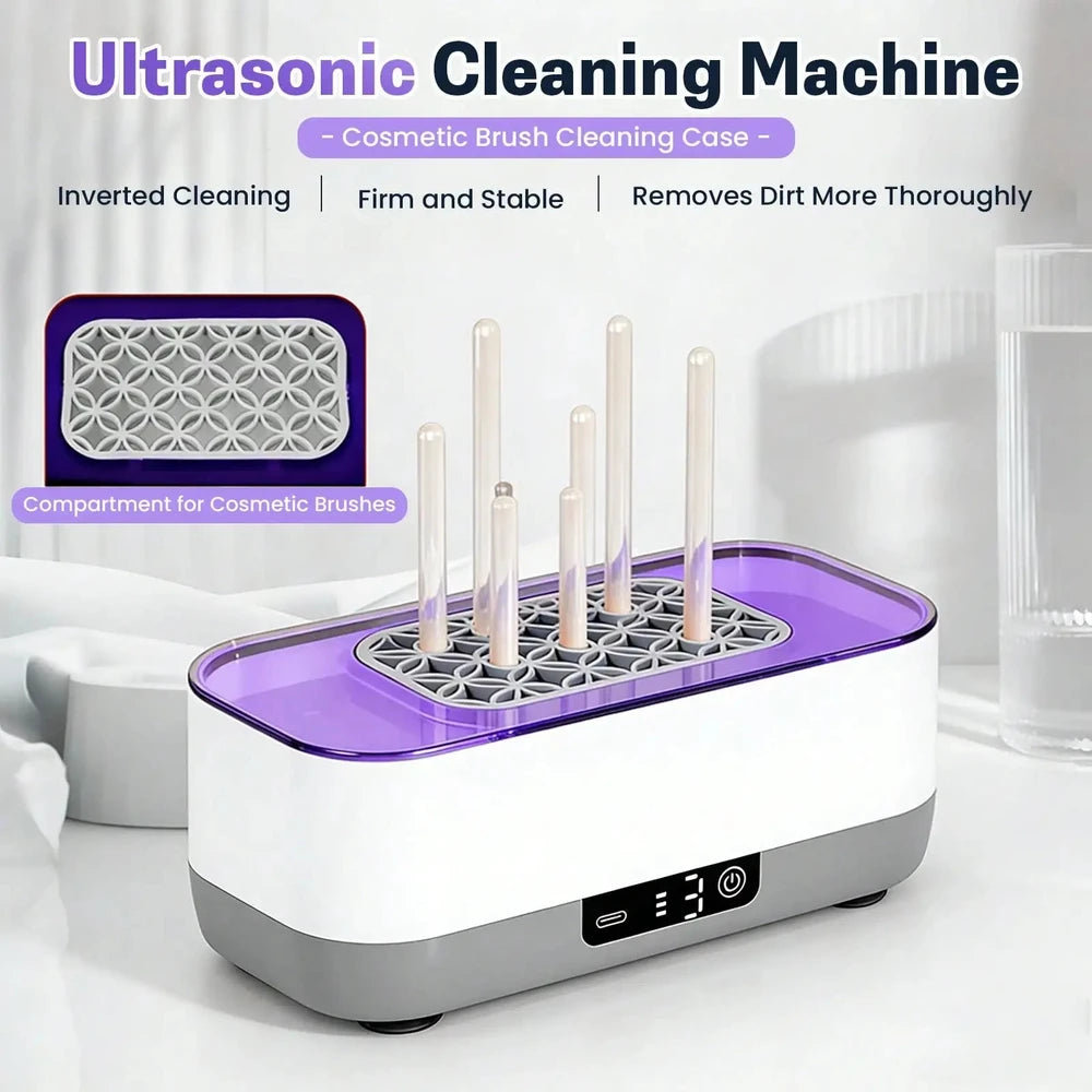 Automatic 360 Makeup Brush Cleaner - USB Rechargeable Deep Cleaning