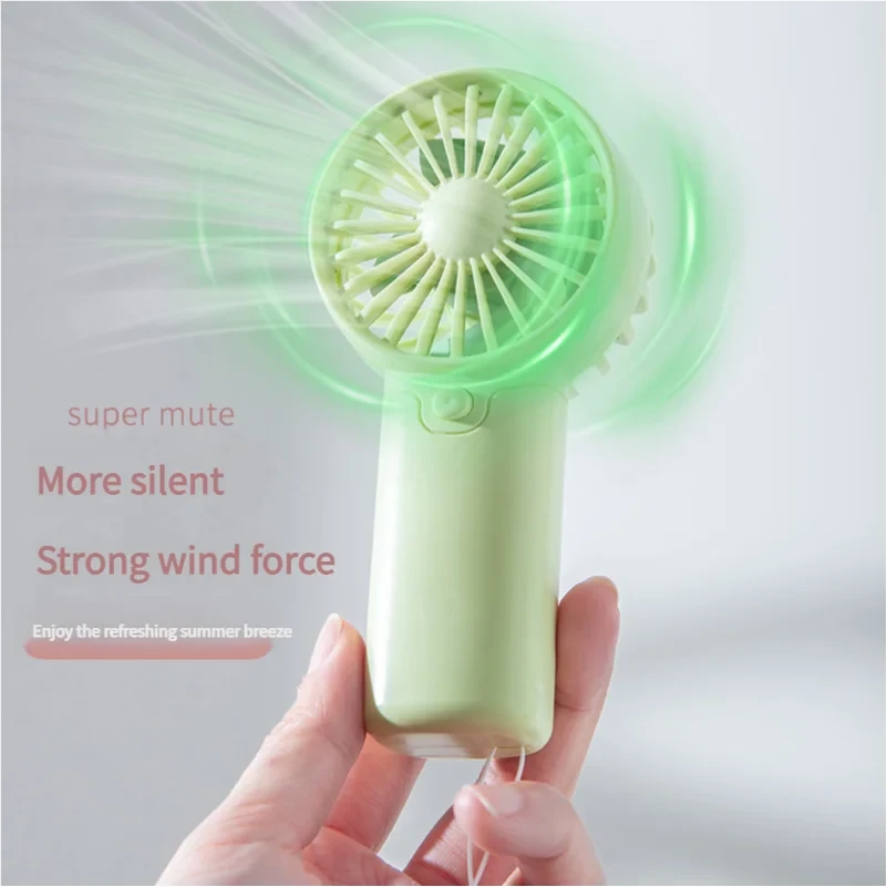 Compact Pocket Mini Fan - Lightweight, Battery Powered, Portable