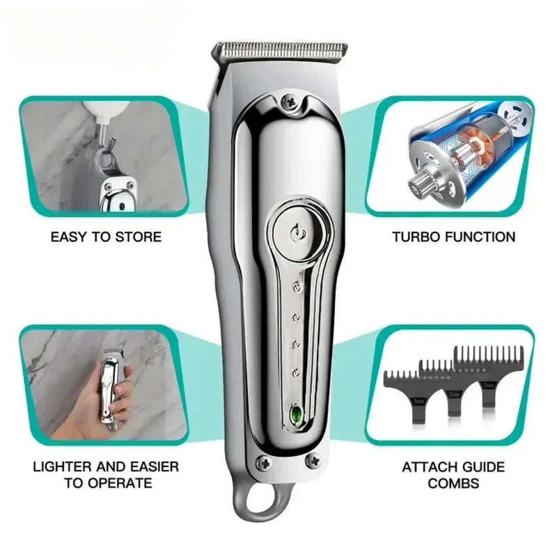 Cordless Rechargeable Hair Trimmer for Men