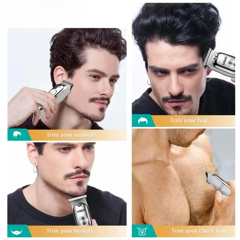 Cordless Rechargeable Hair Trimmer for Men