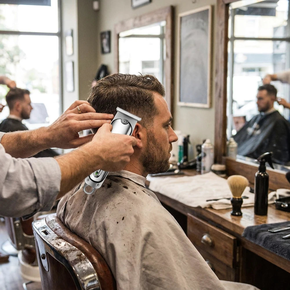 Cordless Rechargeable Hair Trimmer for Men
