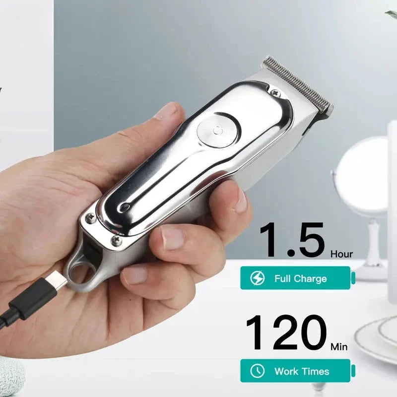 Cordless Rechargeable Hair Trimmer for Men