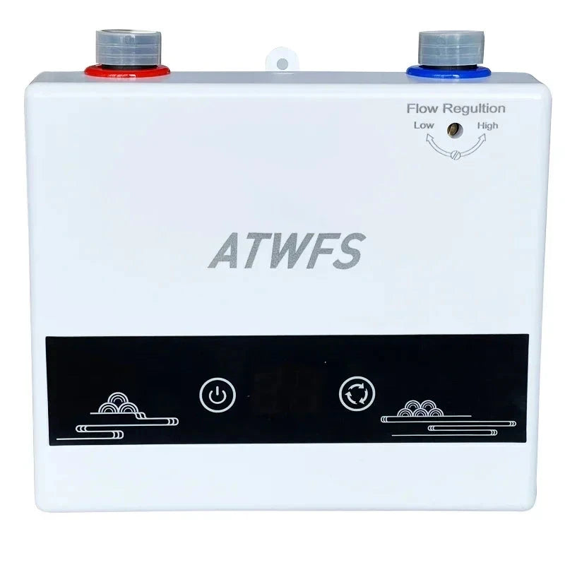 ATWFS 4600W Instant Electric Water Heater for Shower & Kitchen