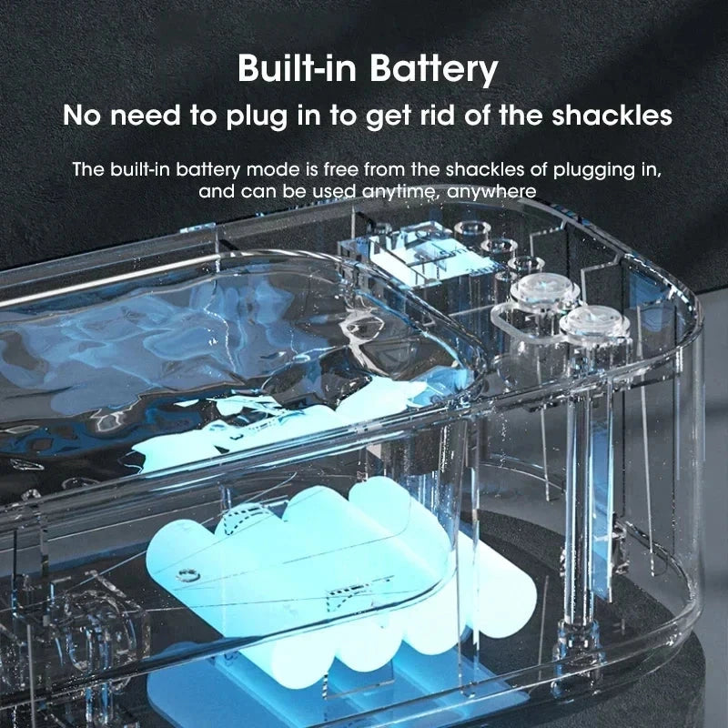 Mini Ultrasonic Cleaner - Glasses, Jewelry & Pacifier Cleaning Tool