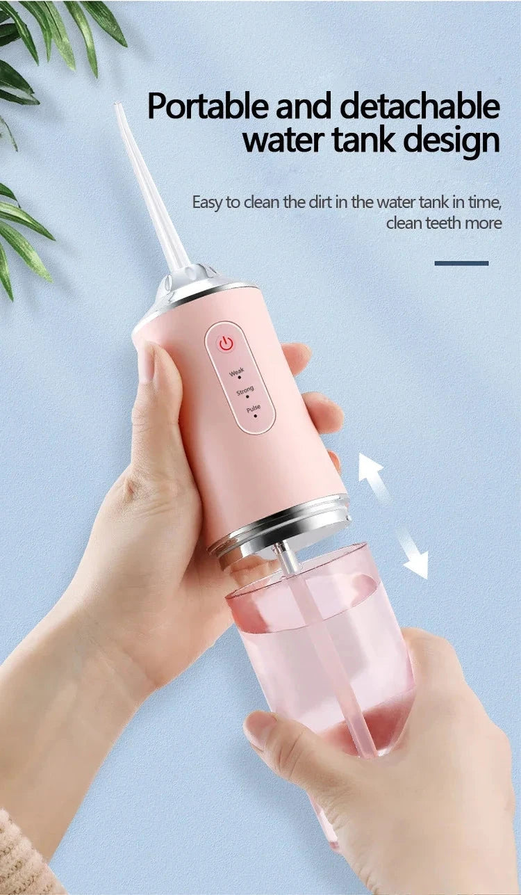 Oral Irrigator Water Flosser, Portable Dental Cleaning Tool