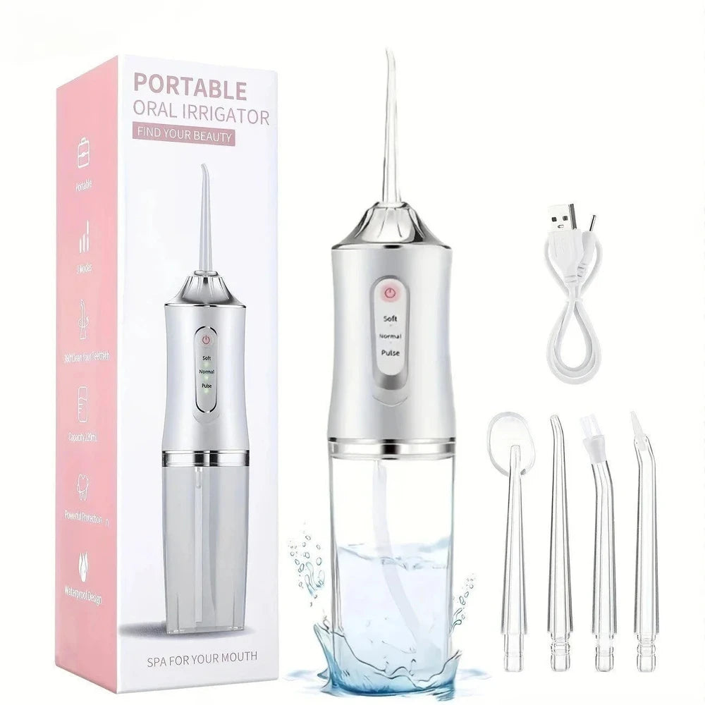 Oral Irrigator Water Flosser, Portable Dental Cleaning Tool