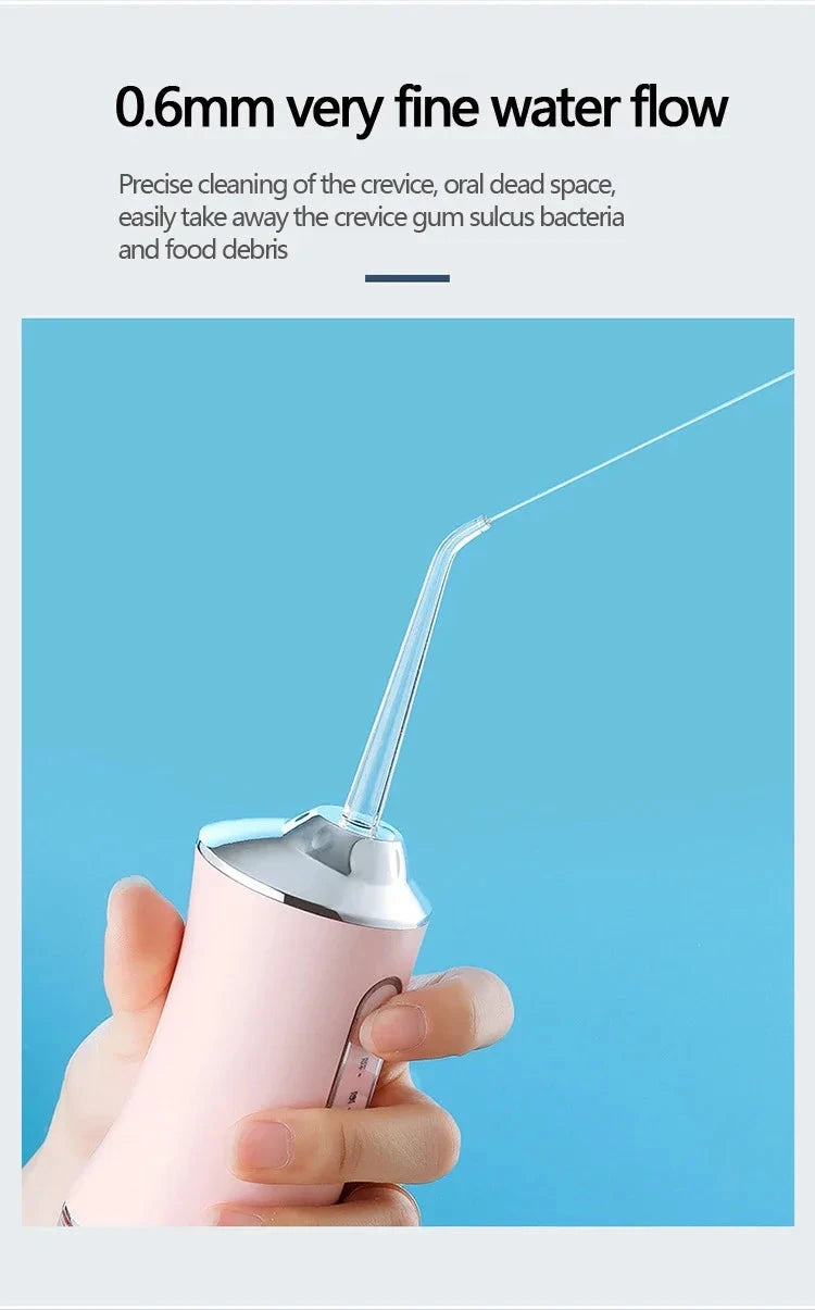 Oral Irrigator Water Flosser, Portable Dental Cleaning Tool