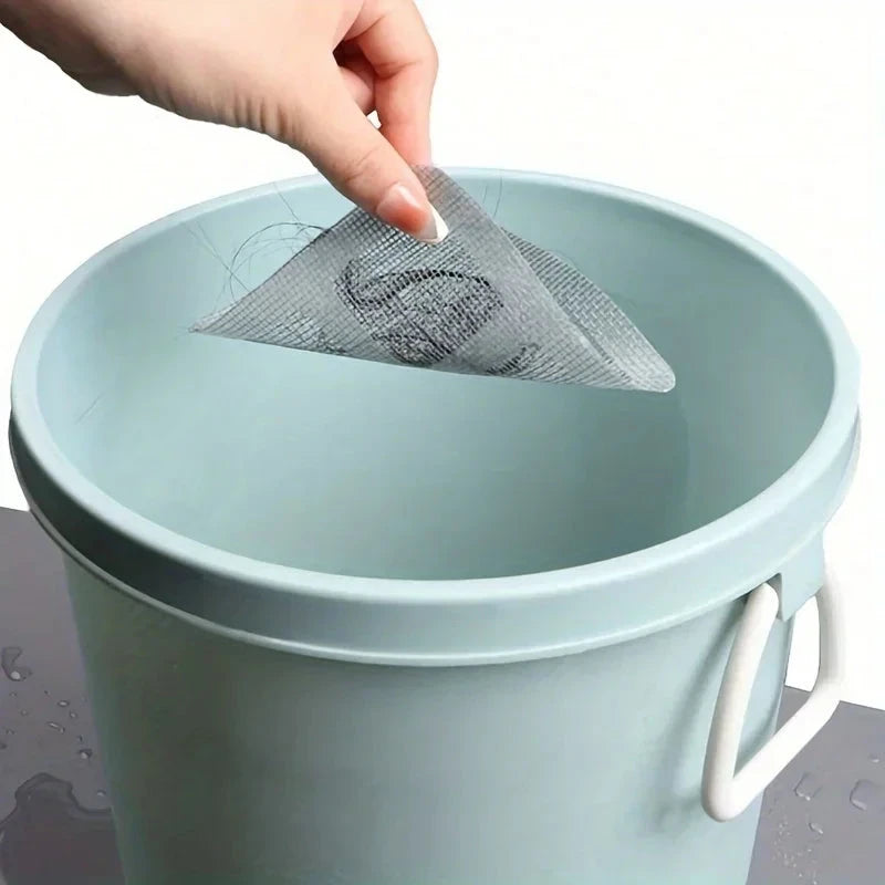 Disposable Hair Catcher Mesh – Drain Filter for Shower & Sink