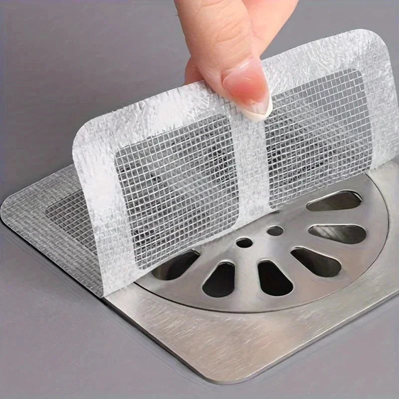 Disposable Hair Catcher Mesh – Drain Filter for Shower & Sink