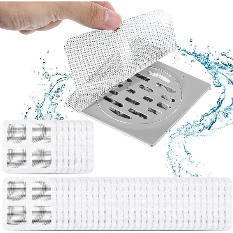 Disposable Hair Catcher Mesh – Drain Filter for Shower & Sink
