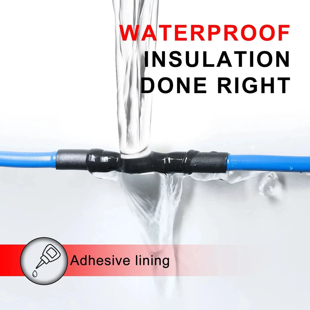 Dual Wall Heat Shrink Tubing Kit - Waterproof Cable Protection & Insulation