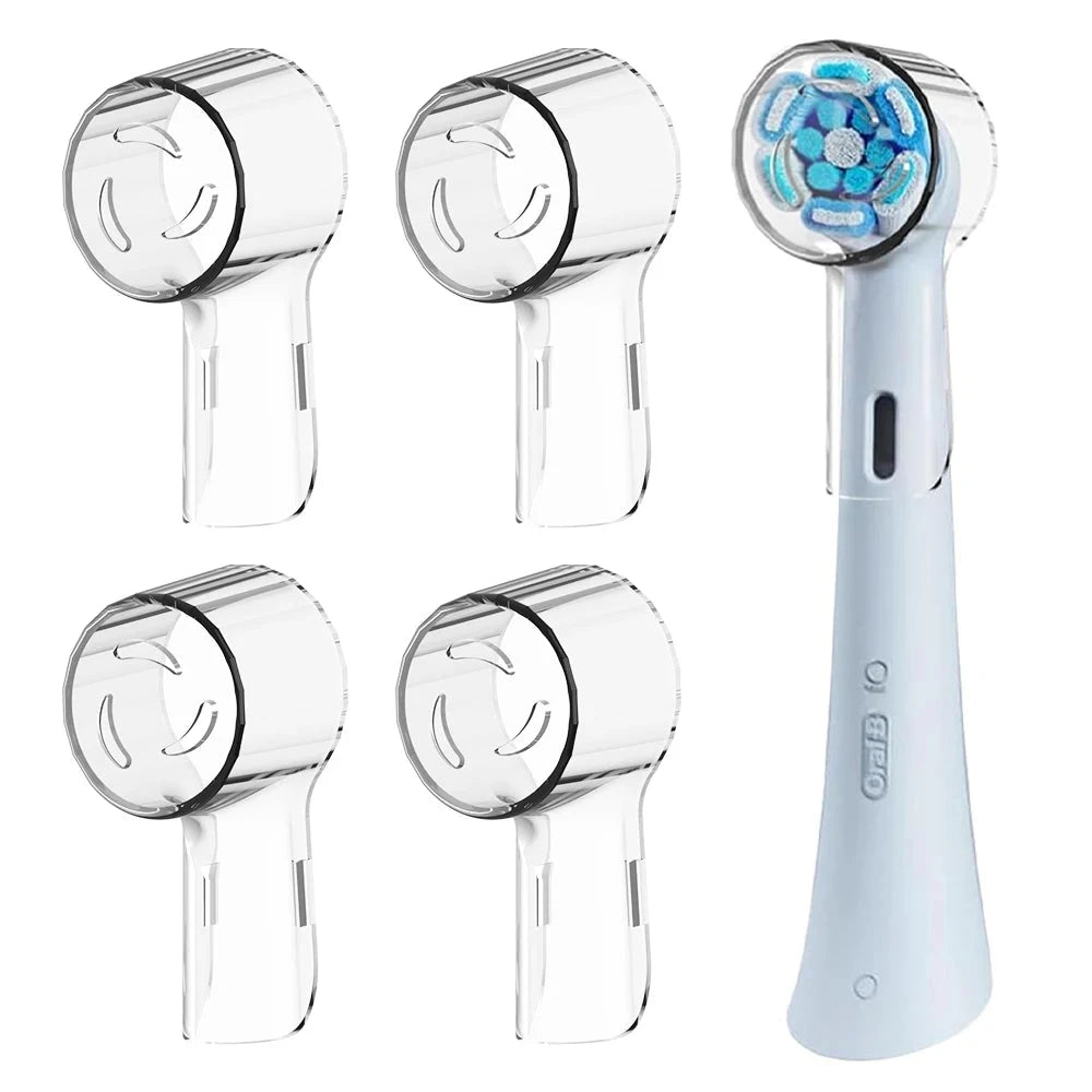 Dustproof Toothbrush Head Covers - Compatible with Oral-B &amp; Braun