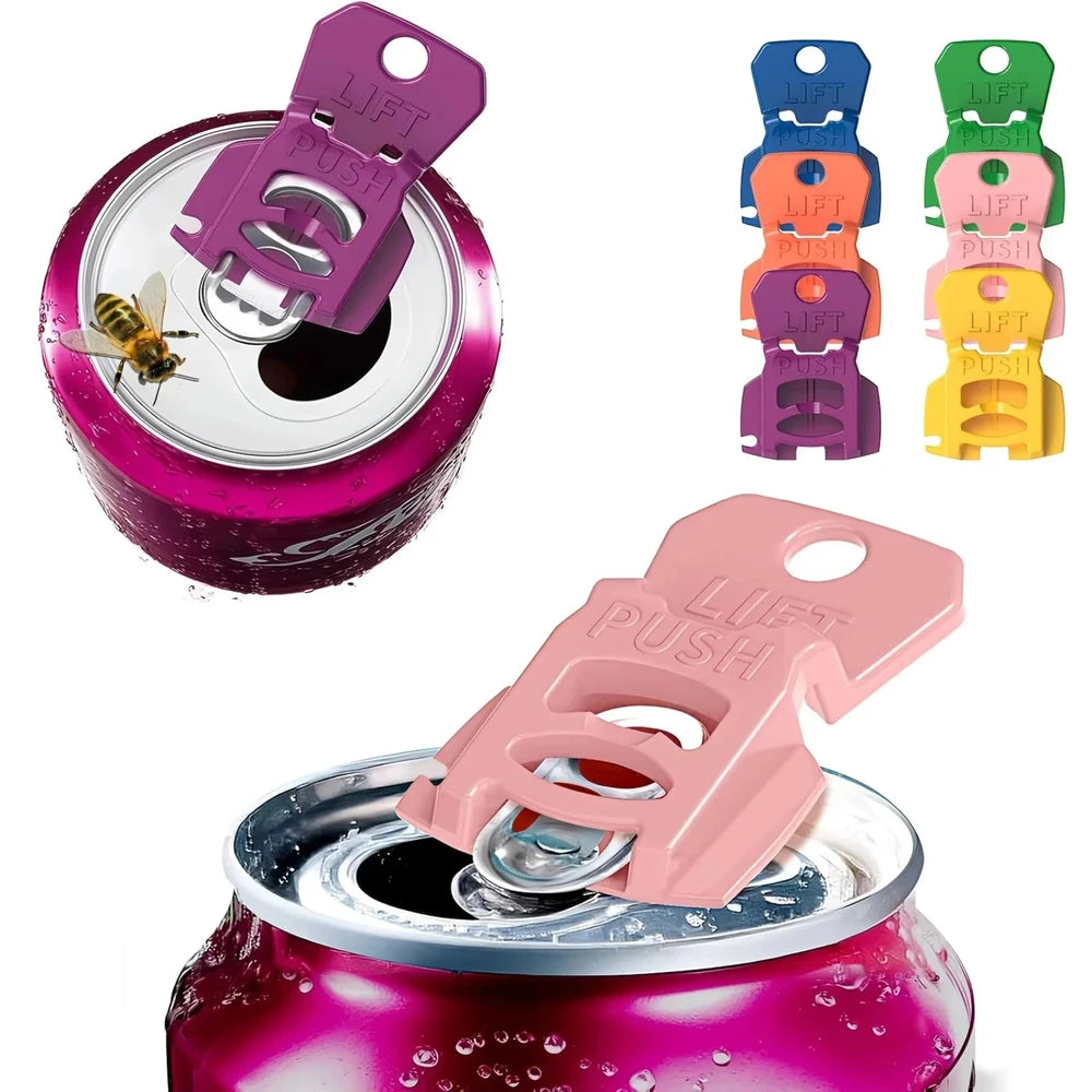Easy-Grip Can Opener with Protective Cover - Reusable Tool