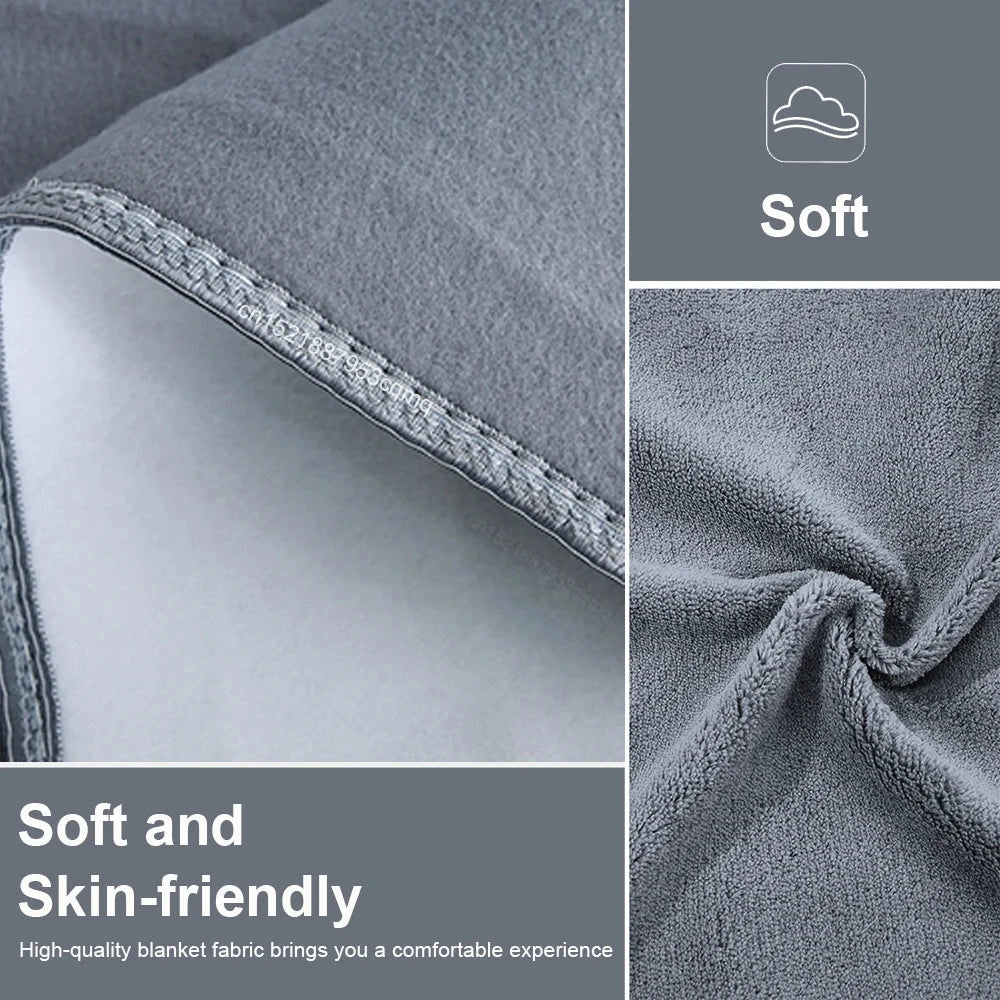 Electric Heated Blanket 220V - Thicker Thermostat Body Warmer