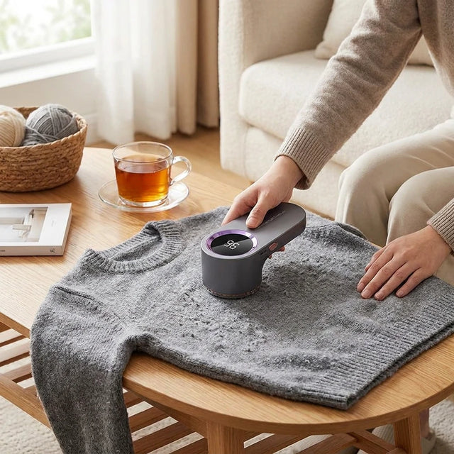 Electric Lint Remover - USB Rechargeable Fabric Shaver for Clothes