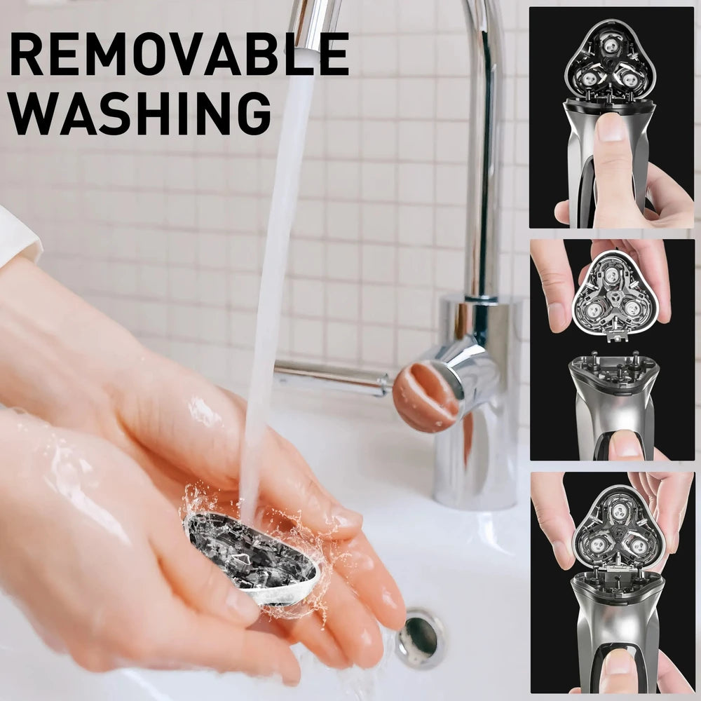 ENCHEN Blackstone Rotary Shaver - 3D Floating Blade, USB Rechargeable