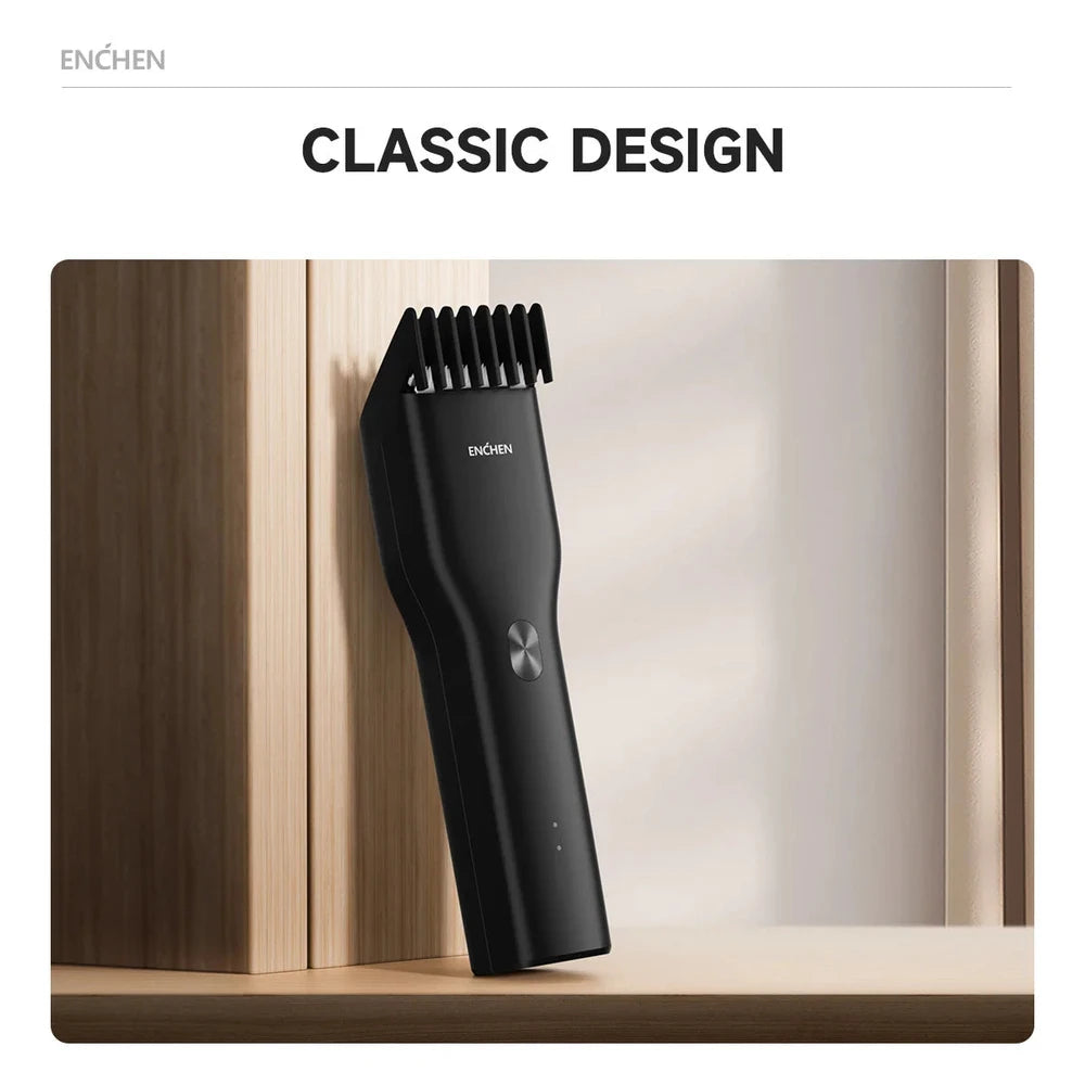 ENCHEN Boost Cordless Hair Clipper - Ceramic Blade, Fast USB-C Charging