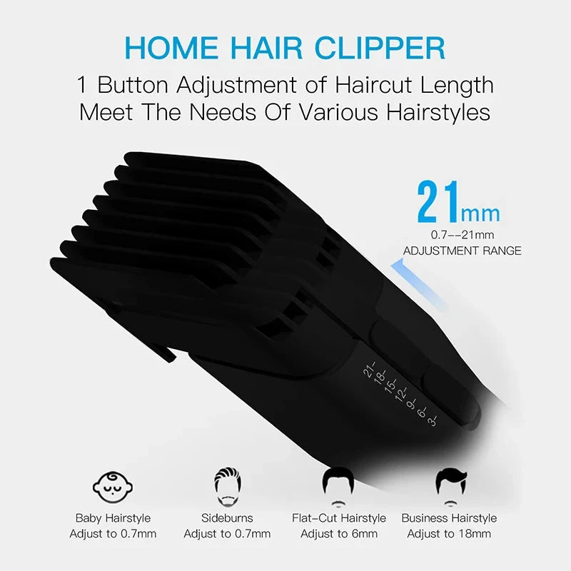 ENCHEN Boost Cordless Hair Clipper - Ceramic Blade, Fast USB-C Charging