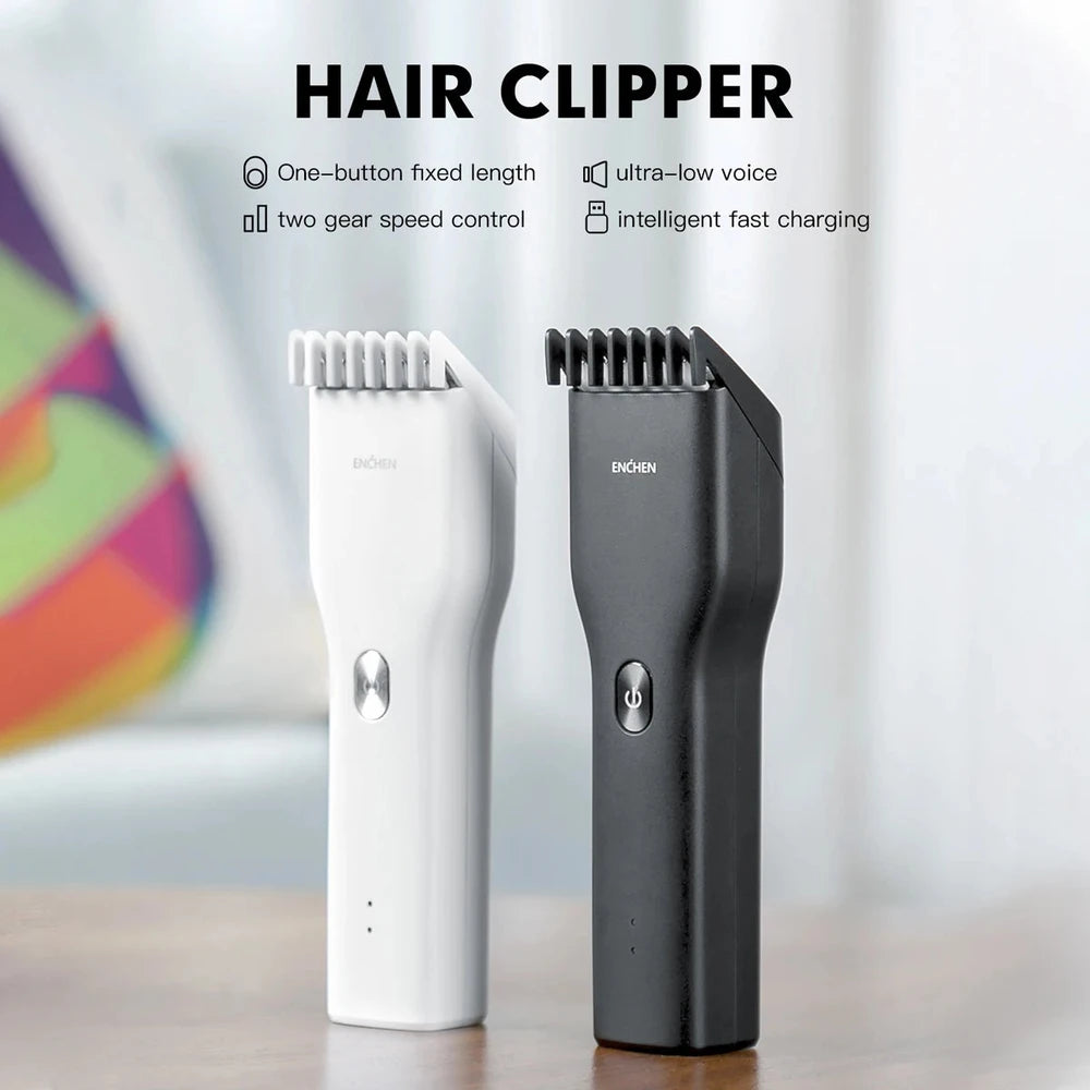 ENCHEN Boost Cordless Hair Clipper - Fast USB-C Charging, Ceramic Blade