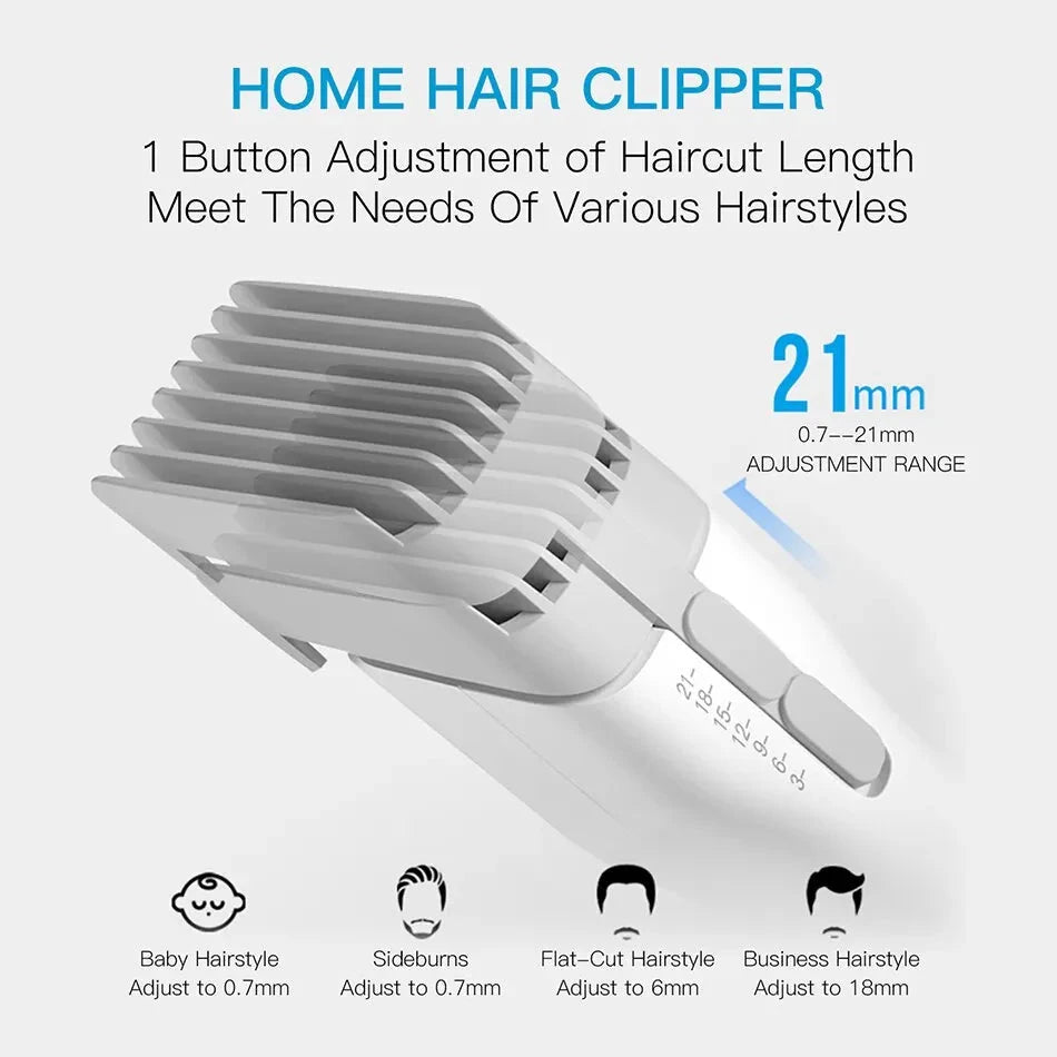 ENCHEN Boost Cordless Hair Clipper - Fast USB-C Charging, Ceramic Blade