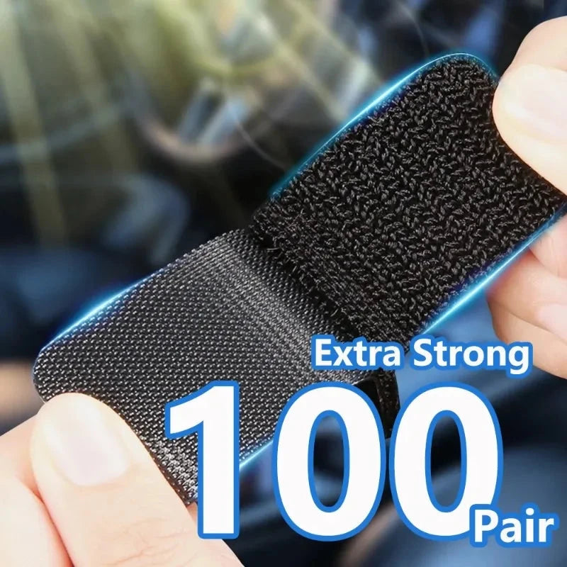 Extra Strong Self-Adhesive Hook-and-Loop Fastener Tape for Car &amp; Carpet