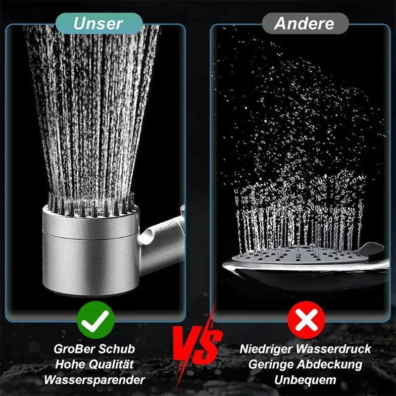 Handheld Shower Head with 3 Spray Modes, High Pressure & Filter