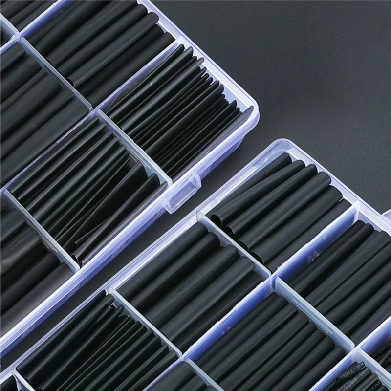 Heat Shrink Tubing Kit - Flame Retardant Wire Insulation Sleeves